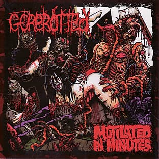 Album cover art for Mutilated In Minutes