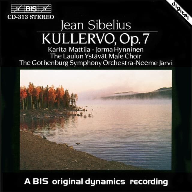 Album cover art for Sibelius : Kullervo, Op. 7