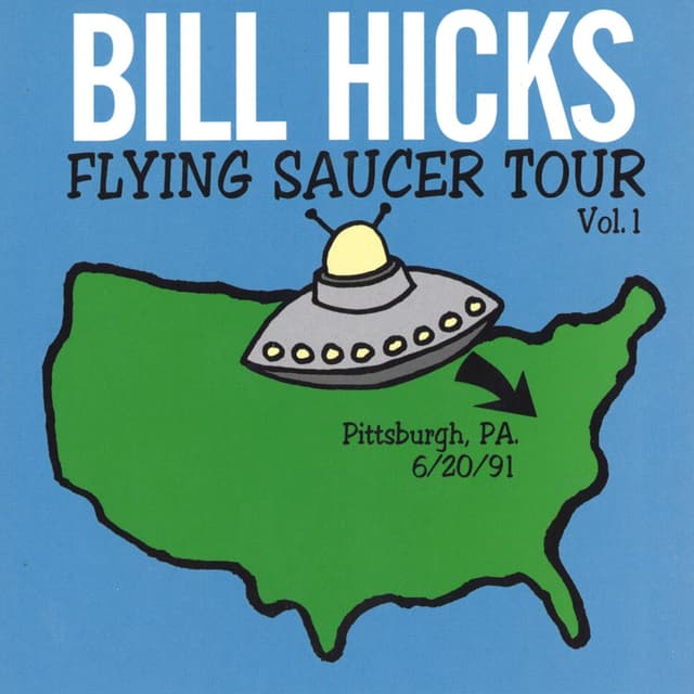 Album cover art for Flying Saucer Tour Vol. 1