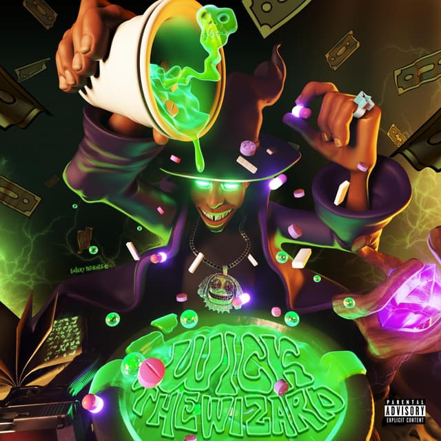 Album cover art for Wick the Wizard