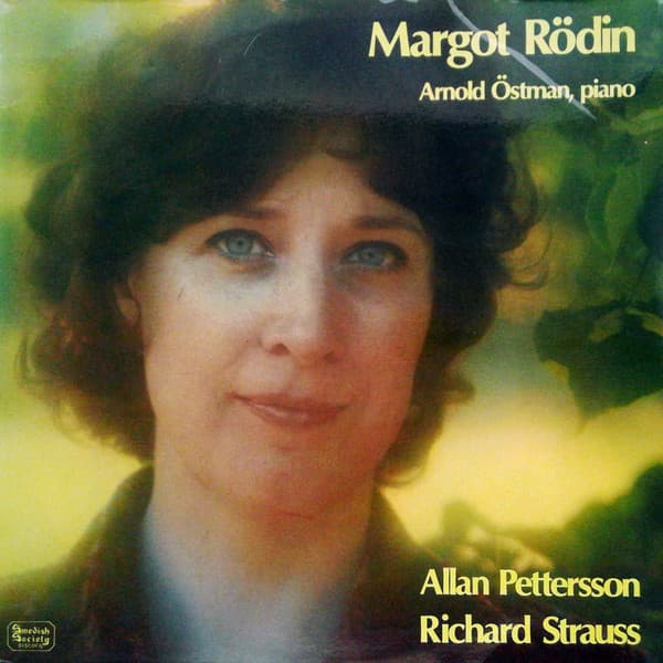 Album cover art for Allan Pettersson: Sex Sånger - Richard Strauss: Sex Sånger