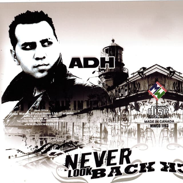 Album cover art for Never Look Back