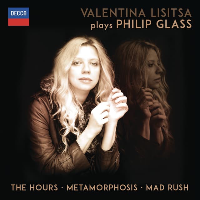 Album cover art for Valentina Lisitsa Plays Philip Glass
