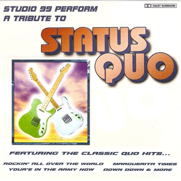 Album cover art for Studio 99 Perform A Tribute to Status Quo