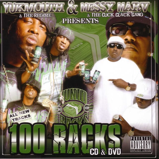 Album cover art for 100 Racks