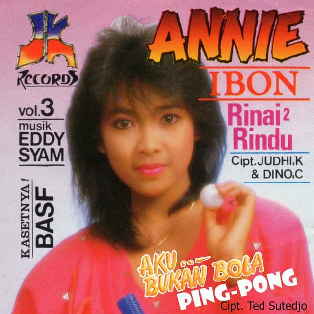 Album cover art for Aku Bukan Bola Ping Pong