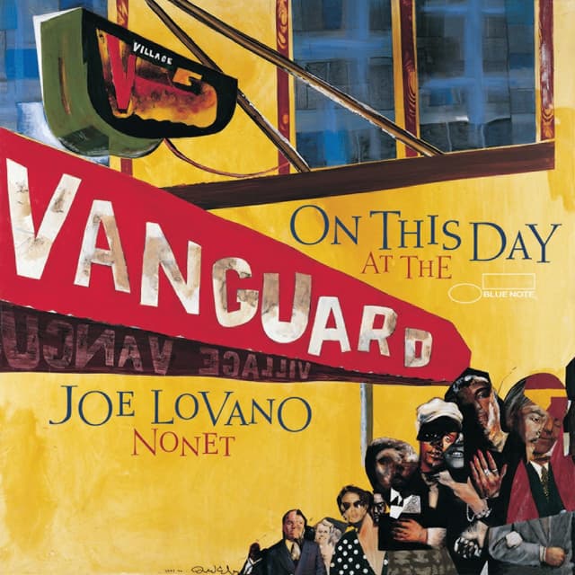 Album cover art for On This Day...At The Vanguard