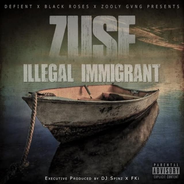 Album cover art for Illegal Immigrant