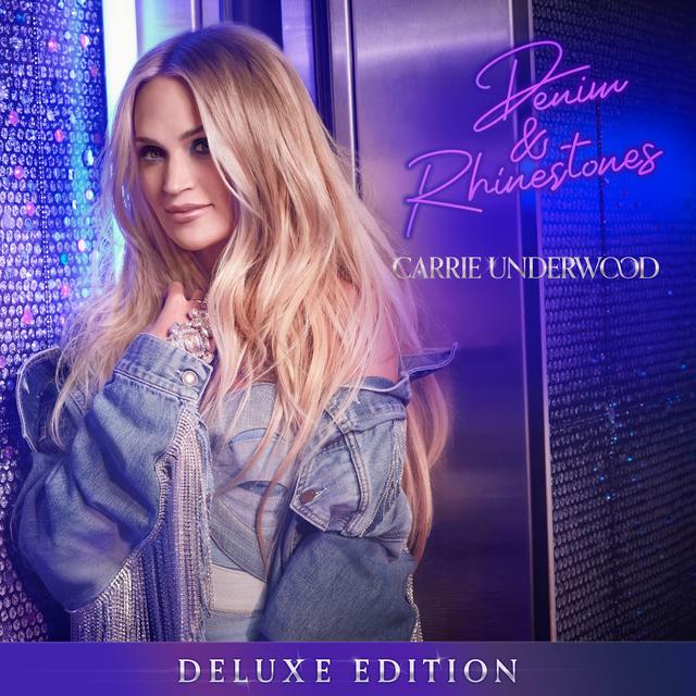 Album cover art for Denim & Rhinestones