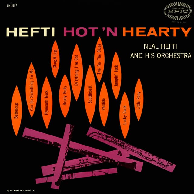 Album cover art for Hefti Hot 'n Hearty