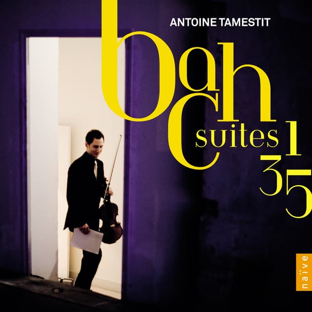 Album cover art for Bach: Suites N°1, 3, 5