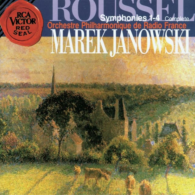 Album cover art for Roussel: Symphonies Nos. 1-4