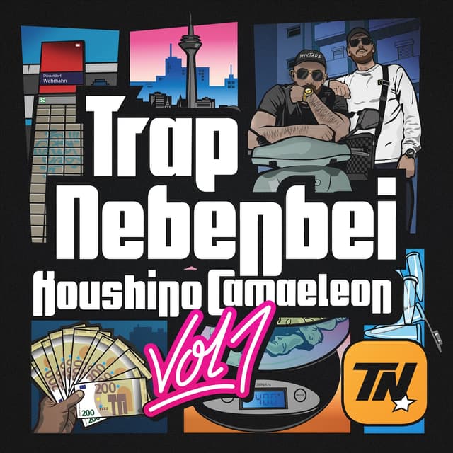 Album cover art for TRAP NEBENBEI VOL 1