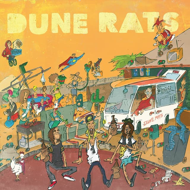 Album cover art for Dune Rats