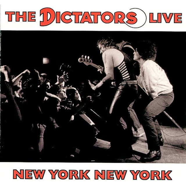 Album cover art for Live: New York New York