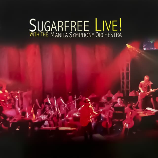 Album cover art for Sugarfree Live!