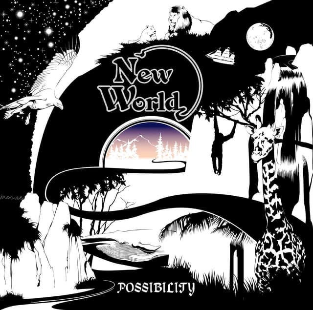 Album cover art for New World