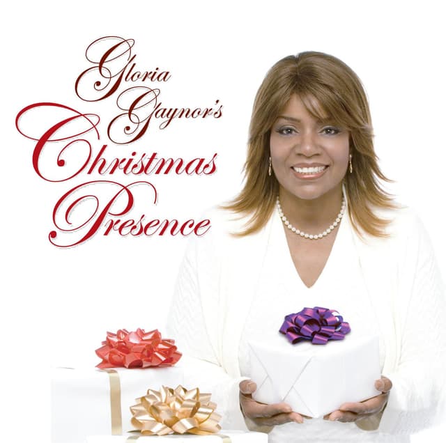 Album cover art for Gloria Gaynor's Christmas