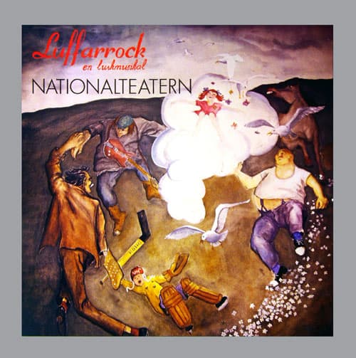 Album cover art for Luffarrock - en lurkmusikal