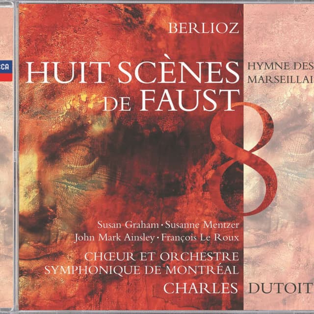 Album cover art for Berlioz: Huit Scènes de Faust