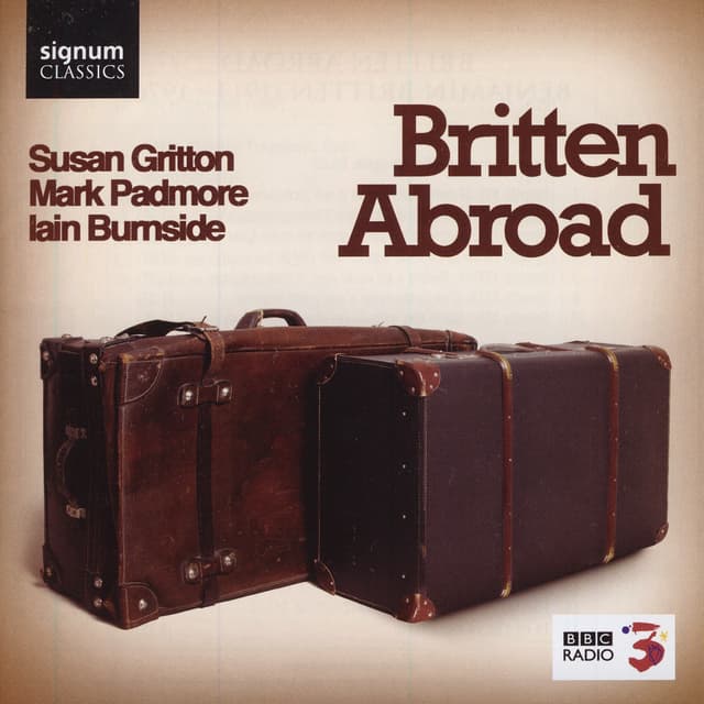 Album cover art for Britten Abroad