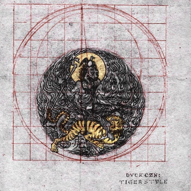 Album cover art for Duck Czn: Tiger Style