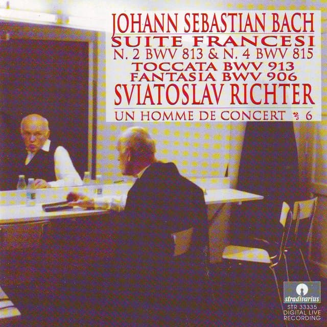 Album cover art for Bach : Suite Francesi No.2 , No. 4