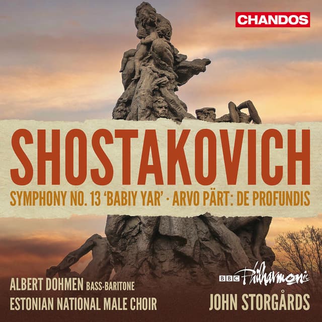 Album cover art for Shostakovich: Symphony No. 13 - Part: De profundis