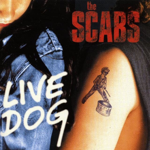 Album cover art for Live Dog