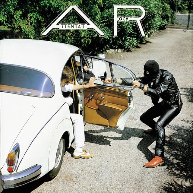 Album cover art for Attentat Rock