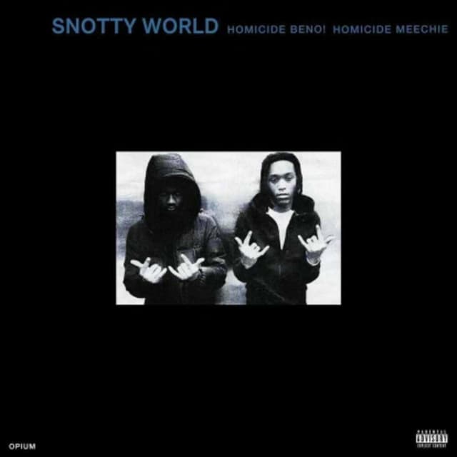 Album cover art for Snotty World