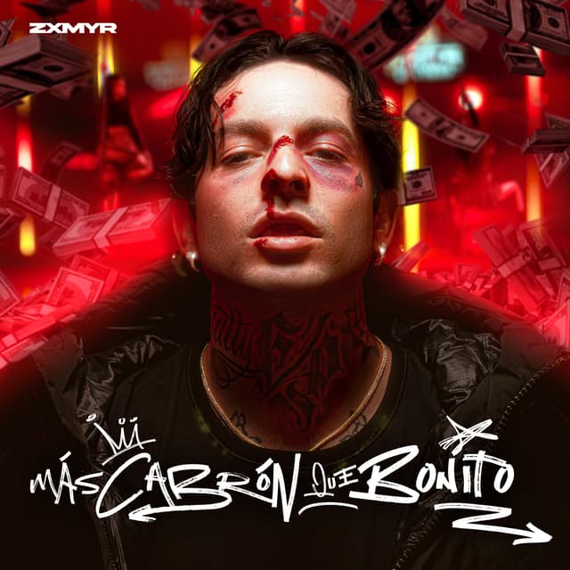 Album cover art for Más Cabrón Que Bonito