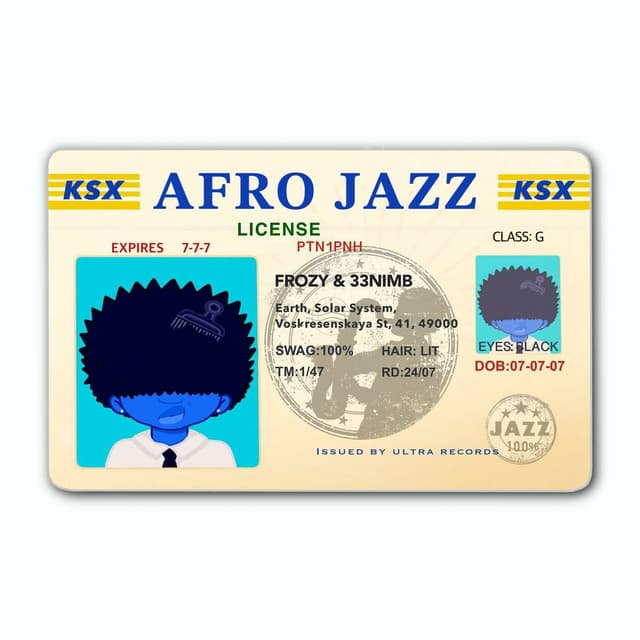 Album cover art for Afro Jazz