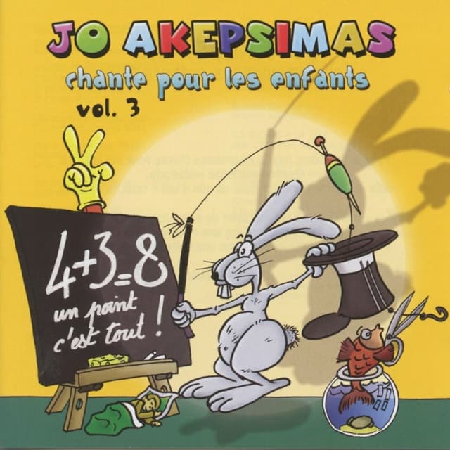 Album cover art for Jo Akepsimas chante pour les enfants, Vol. 3