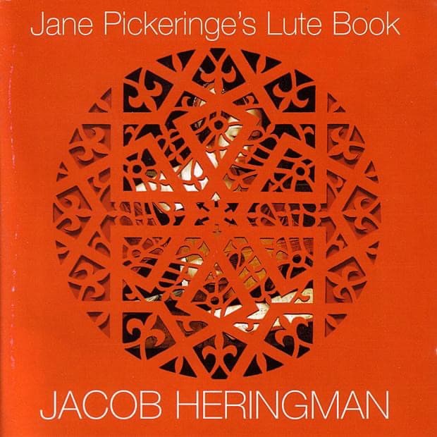 Album cover art for Jane Pickeringe's Lute Book