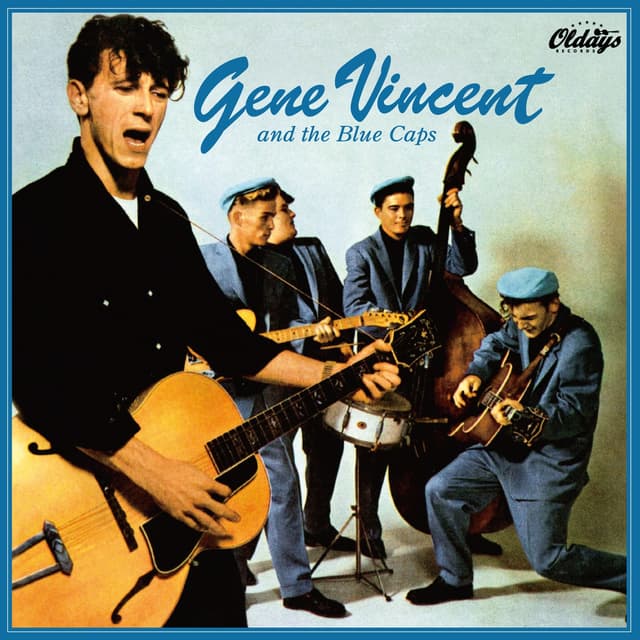 Album cover art for Gene Vincent and the Blue Caps