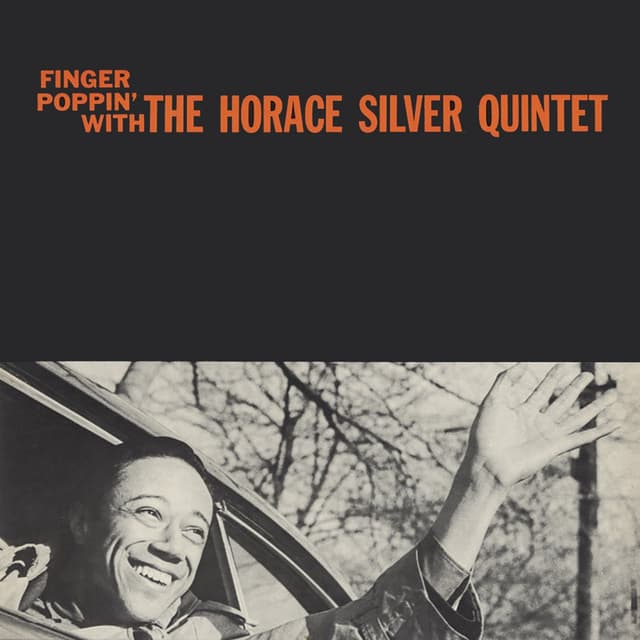 Album cover art for Finger Poppin' with the Horace Silver Quintet