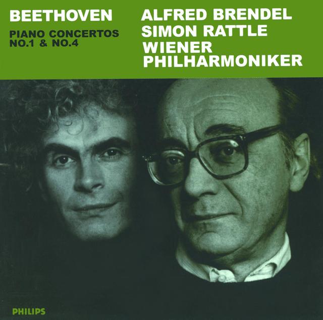 Album cover art for Beethoven: Piano Concertos Nos. 1 & 4