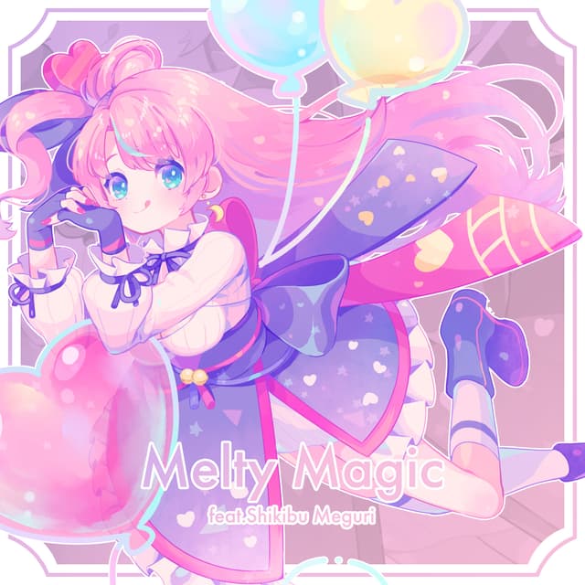 Album cover art for Melty Magic