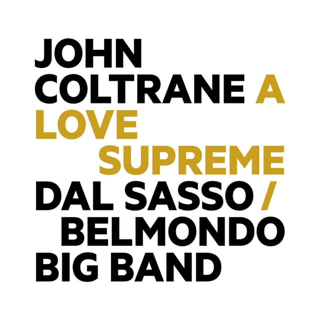 Album cover art for John Coltrane : A Love Supreme