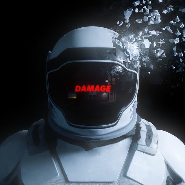 Album cover art for MADE IN DAMAGE