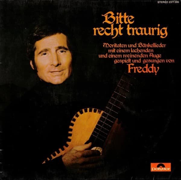 Album cover art for Bitte Recht Traurig