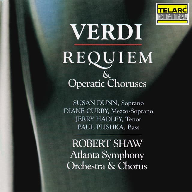 Album cover art for Requiem & Operatic Choruses