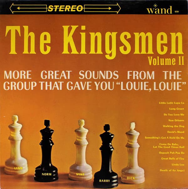 Album cover art for The Kingsmen Volume 2