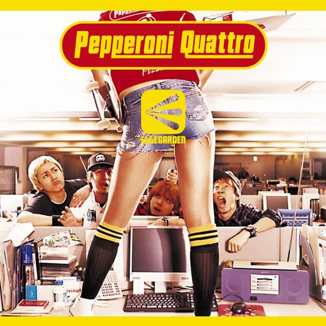 Album cover art for Pepperoni Quattro