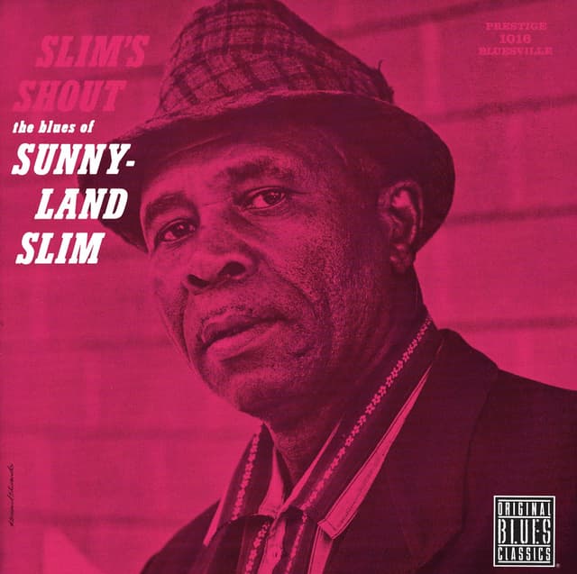 Album cover art for Slim's Shout