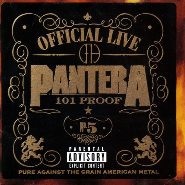 Album cover art for Official Live: 101 Proof