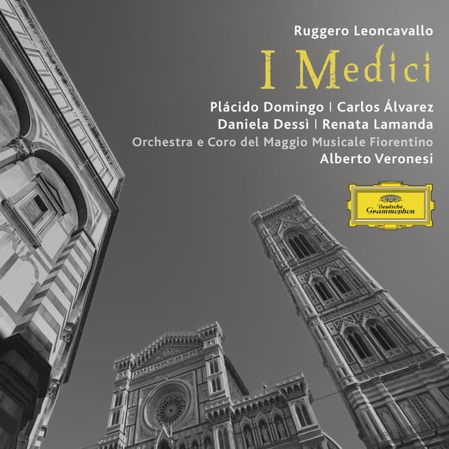 Album cover art for Leoncavallo : I Medici