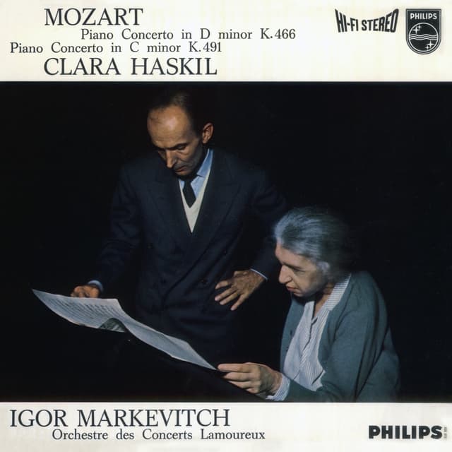 Album cover art for Mozart: Piano Concertos Nos. 20 & 24