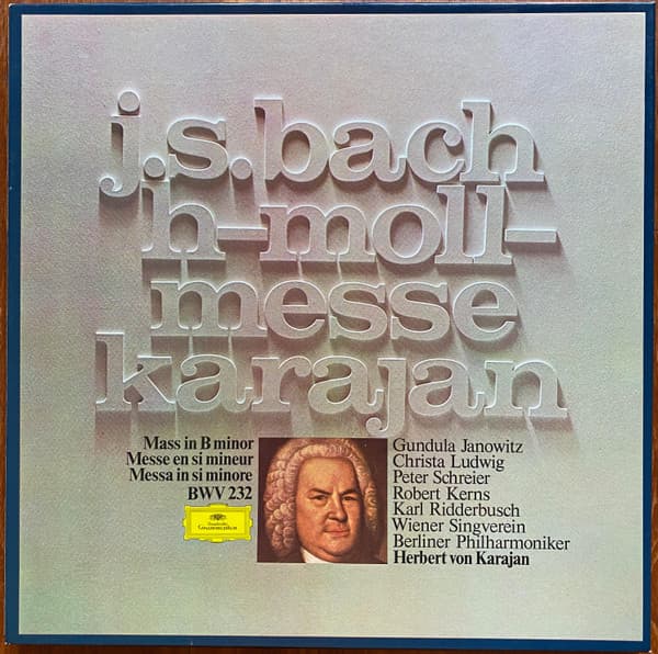 Album cover art for Bach: Messe in H-Moll